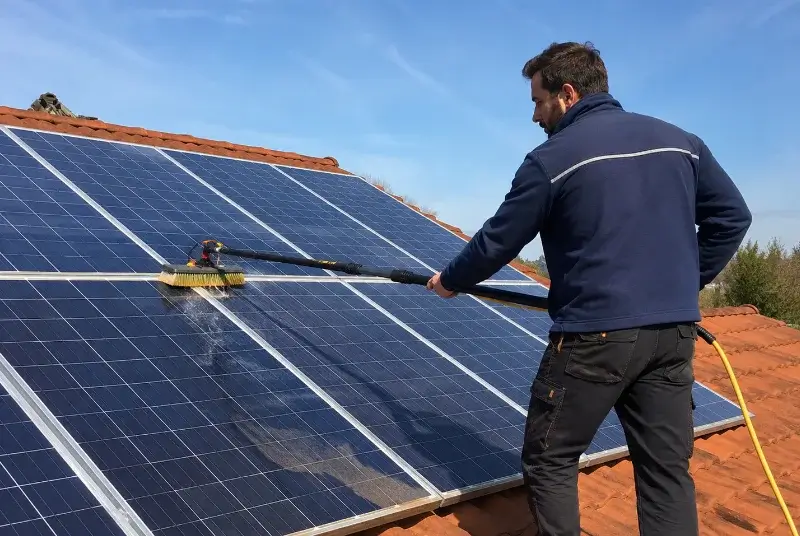 Nettoyage et entretien de panneaux solaires à Hasparren