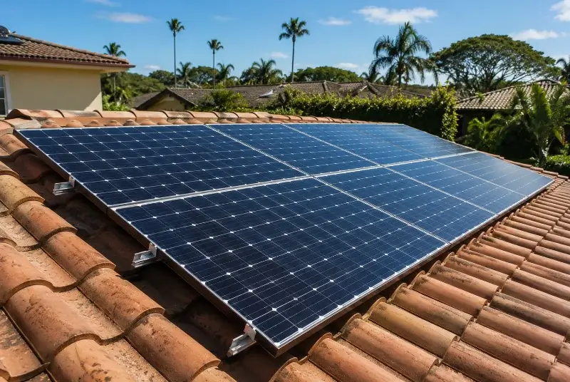 Installation de panneaux solaires à Hasparren